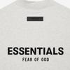 Fear of God Essentials Свитшот с круглым вырезом из флиса с логотипом в тон Унисекс Свитшот Светло-овсяный FOG-SS22-416