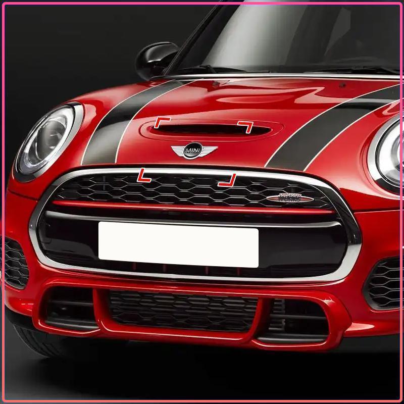 Mini Стиль Значок на капот Значок на багажник Аксессуары для декора экстерьера автомобиляДля Cooper One JCW Clubman Countryman R55 R56 F55 F56 R57 R58 R59