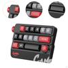 Цифровая игровая клавиатура Механическая клавиатура Цветная подсветка 19 клавиш Сменные Легкий для