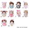 Multicolor Miniature Dress Suit Lolita Maid Attire Doll Headwear Dress Set  Cotton Stuffed Doll
