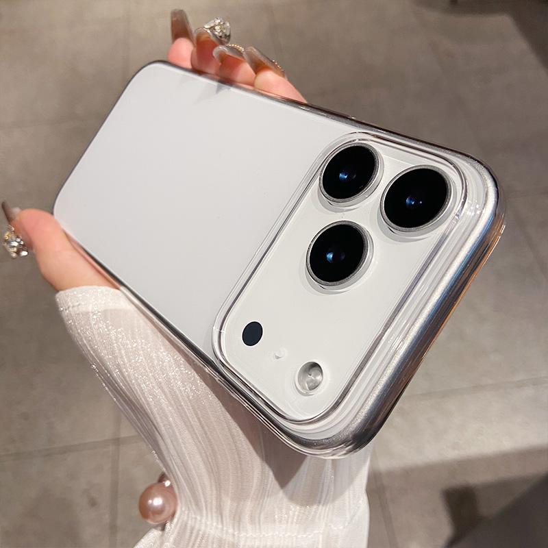 Роскошный ультратонкий прозрачный противоударный чехол для iPhone 17 Air 16 15 14 13 12 Pro Max 17Pro Прозрачный жесткий акриловый чехол-оболочка