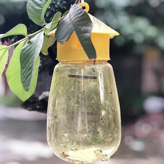 Ловушка для плодовой мушки Yousheng для улицы, подвесная ловушка для дрозофил, многоразовая банка-ловушка для фруктовых мушек, ловушка для дынной мухи для сада и огорода