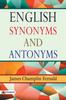 Книга English Synonyms and Antonyms