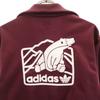 Adidas Вышитый логотип Трилистника Олимпийка M Бордовый Джерси Мужской Б/у