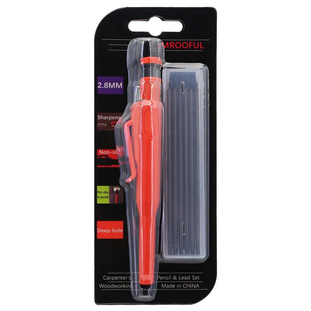 Набор столярных карандашей с длинным грифелем Набор карандашей для плотника Принадлежности для плотников и инженеров