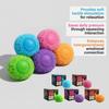 Кавайная Мягкая Игрушка-Антистресс Nee Doh Fuzz Ball, Сюрприз в Коробке, Мягкий Пушистый Сжимаемый Мячик, Портативный, Для Расслабления в Офисе, Подарок