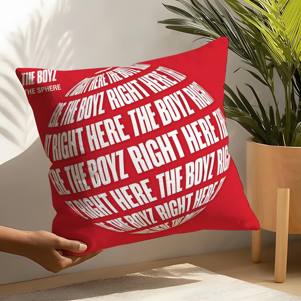 Kpop Tthe Bboyz Pillow Case Home Living Room Decoration Linen Pillow Cases Cushion Cover