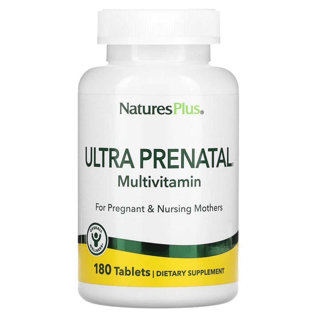Ultra Prenatal Multivitamin, 180 Tablets