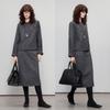Женский двухпредметный костюм в стиле Quiet Luxury для работы