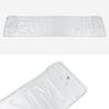 1 Set European Standard Frameless License Plate Buckle Transparent High Toughness Car Exterior Fastener for Daily Use