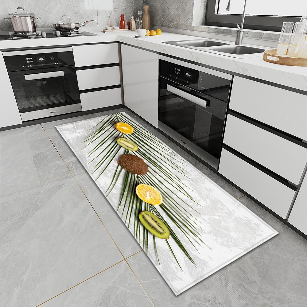 Кухонный коврик, коврик для двери, крыльца, длинный ковер для спальни, балкона, ванной комнаты, нескользящий пол, ковер для гостиной