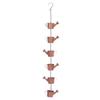Kettle Wind Chimes Exquisite Beautiful Metal Wind Chimes Hanging Decor for Home Garden Balcony Patio