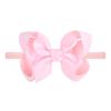 12 Colour Baby Girls Elastic Hair Band Accessories Grosgrain Ribbon Hair Bows and Headbands for Infants Newborns