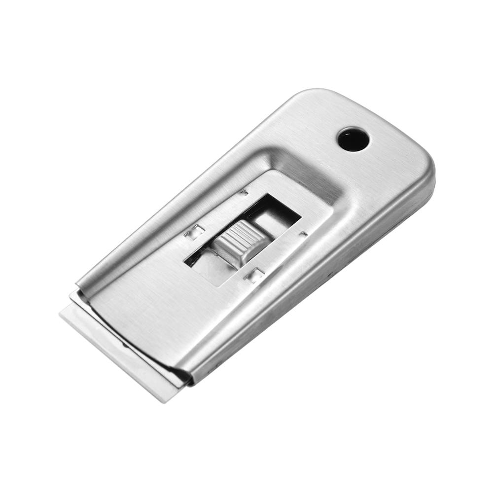 Steel Blade Squeegee With Blade Car Sticker Remover Mini Scraper  Glass