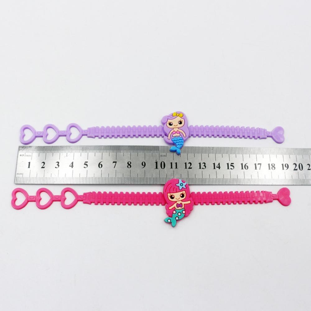 12-36 Pcs Cartoon Bracelet Suitable Kids Birthday Party Baby Shower Gift Kindergarten School Reward Christmas Carnival Gift Pack