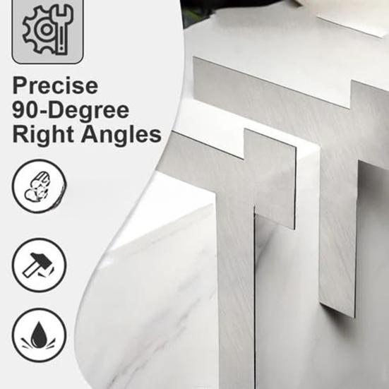 Edge Scraping Tool Right Angle Leveling Device High Accuracy Multifunctional DIY