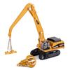 KDW 625010 Литая модель экскаватора на колесах, тяжелая строительная техника