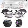 Left+Right High Beam Headlight Headlamp For Fiat 500 Hatchback 2008-2015