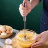 Hand Pressure Egg Beater Rotating Semi-Automatic Mixer Coffee Milk Mixing Egg Beater Balloon Wire Whisk Egg Kitchen Baking Cooking Tools