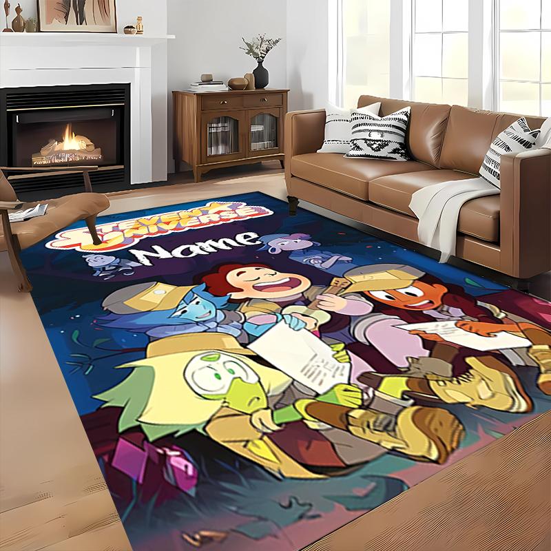 Custom personalization Steven Universe Area Rug - Perfect For Kitchen, Bathroom,Laundry Room Decor Large Size Available,Gift All Seasons