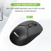 Беспроводная мышь YWYT G862 2,4G, 3-ступенчатая регулируемая точка на дюйм, эргономичный дизайн, технология Plug and Play для настольного компьютера