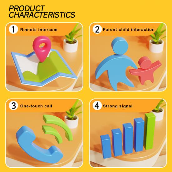 Kids Walkie Talkies Mini Cartoon Vehicles Walkie Talkies for 45725 Year Old Boys Girls Interactive Outdoor Game 2 Way