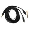 3.5mm Headphone Cable 6.56FT PVC Headphone Replacement Cable with 6.35mm To 3.5mm Adapter for HD580 