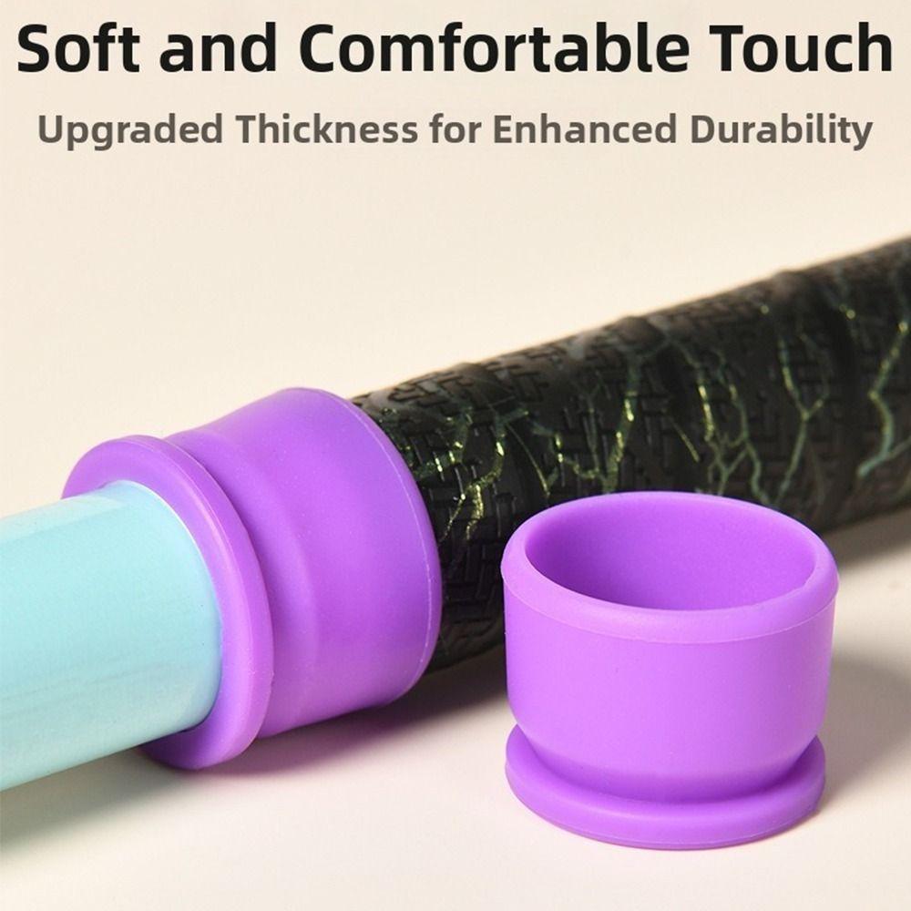 10pcs Anti-Skid Design Fishing Rod Stop Ring O-Ring Type Silicone Rod Ring Fishing Rod Protection