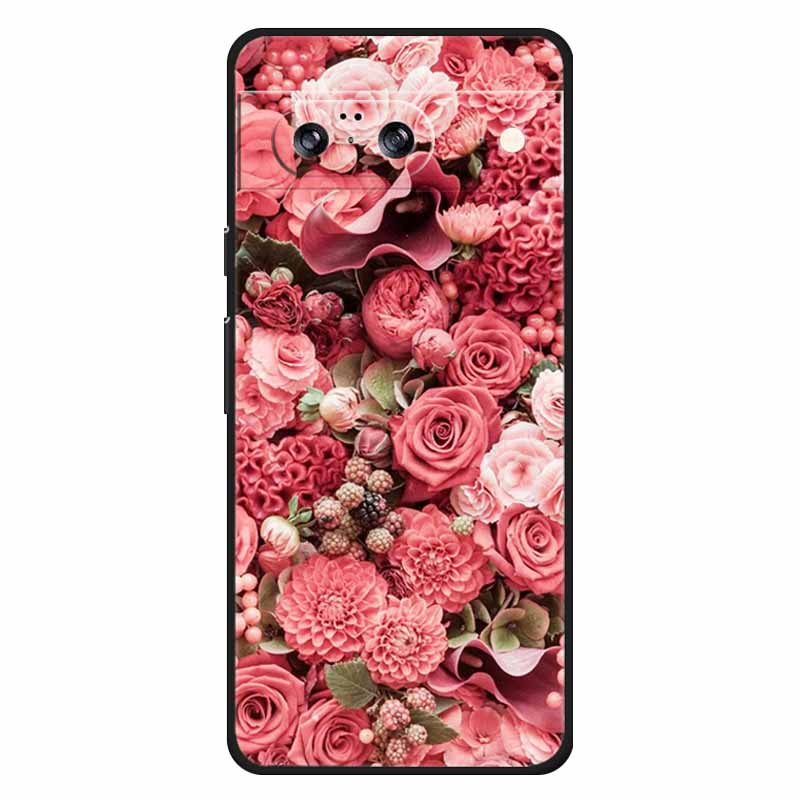 Для Google Pixel 8 / 8pro Чехол Мягкий Силикон Лев Сова Роскошные Задние Крышки Для Google Pixel 8 Pro Чехлы Pixel8 Мультяшные Корпуса