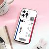 Посадочный талон Авиабилет Чехол для телефона Силиконовый Мягкий Для IPhone 17,16,15,14,13,12,11,XS,Plus Pro Max