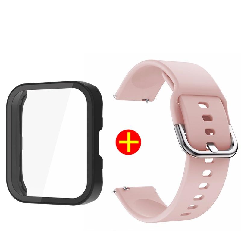 Силиконовый ремешок для Amazfit bip 5, ремешок для часов, спортивный браслет, чехол для Amazfit bip 5, защитная пленка для экрана