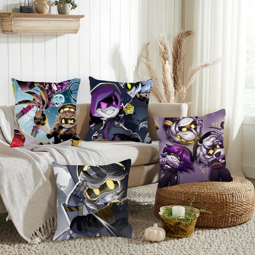 Anime M-murder D-drones Pillow Case Suitable For Bedrooms Living Rooms Cars Home Decoration