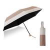 ogawa Parasol Folding Umbrella for Gray Complete UV Heat Water For Sunny and Rainy Cynthia 54748 Women, Brown, Beige, Shading, 99.9% Protection,