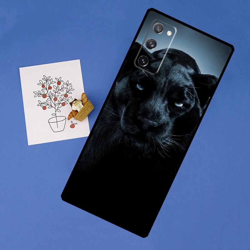 Animal Panther Phone Case For Samsung Galaxy S25 Ultra S9 S10 S20 S21 S22 Plus S24 FE S23 Ultra Back Cover