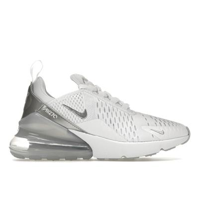 Air Max 270 White Pure Platinum Женские кроссовки металлик-платина DX0114-100