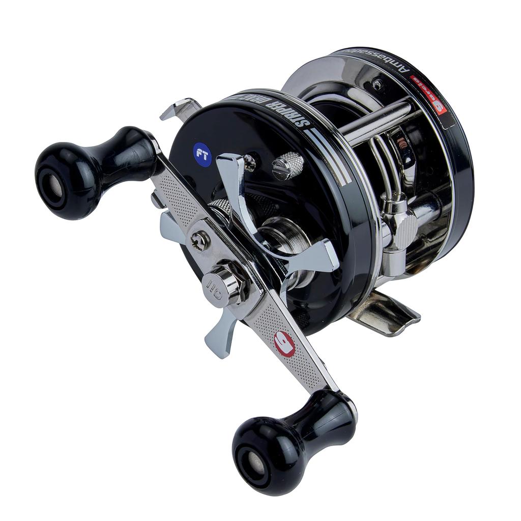 Abu Garcia AMB.4500 Striper Black Катушка круглая для правой руки, Классическая шведская