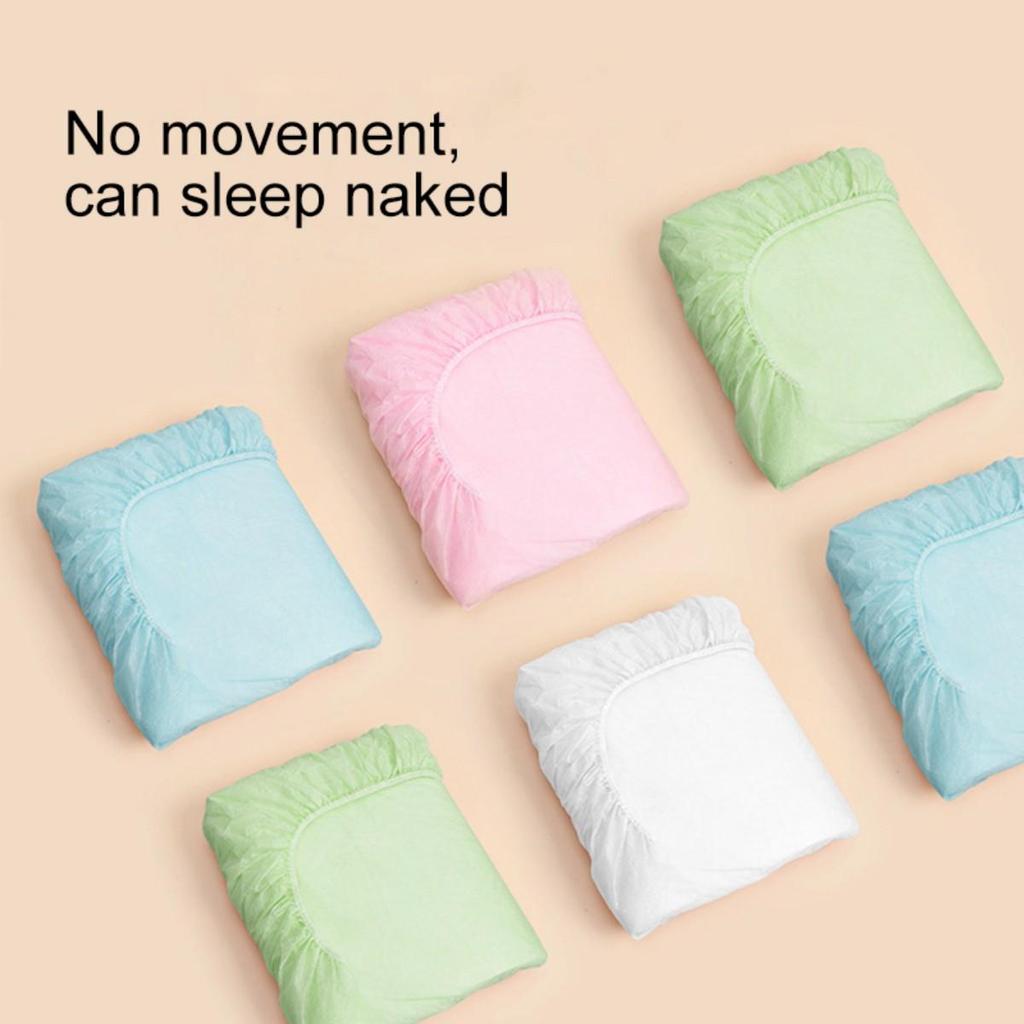 1PC Adjustable Fashion Disposable Bed Sheet Anti-Slip With Elastic Band Mattress Cover