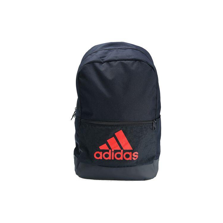 adidas Спортивный Фитнес Рюкзак Большой Вместимости с Логотипом и Молнией Унисекс Рюкзак Чернильно-Синий DT2629
