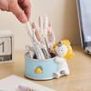 Gardening Room Decor Cartoon Animal Ornaments Pencil Stand Container  School Office Supplies