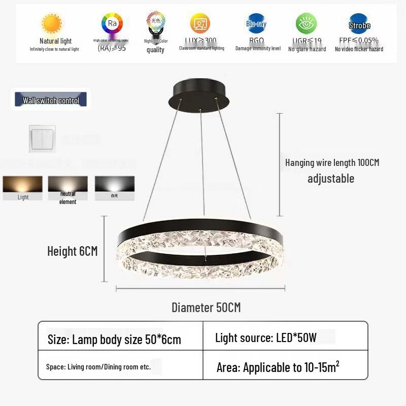 Современная роскошная люстра UOSU