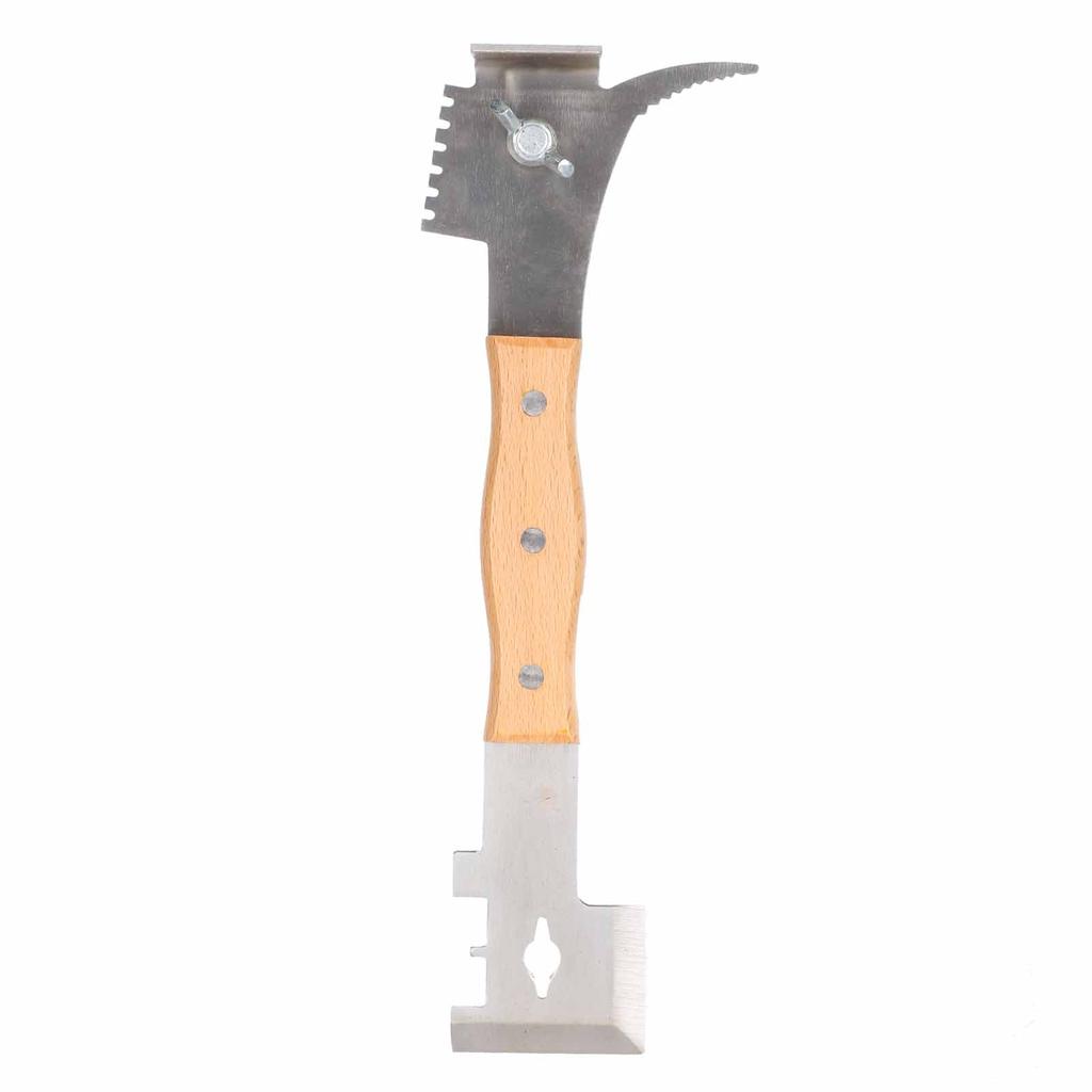 Beehive Scraper Stainless Steel Hive Scraper Tool MultiFunction Beekeeper Tool