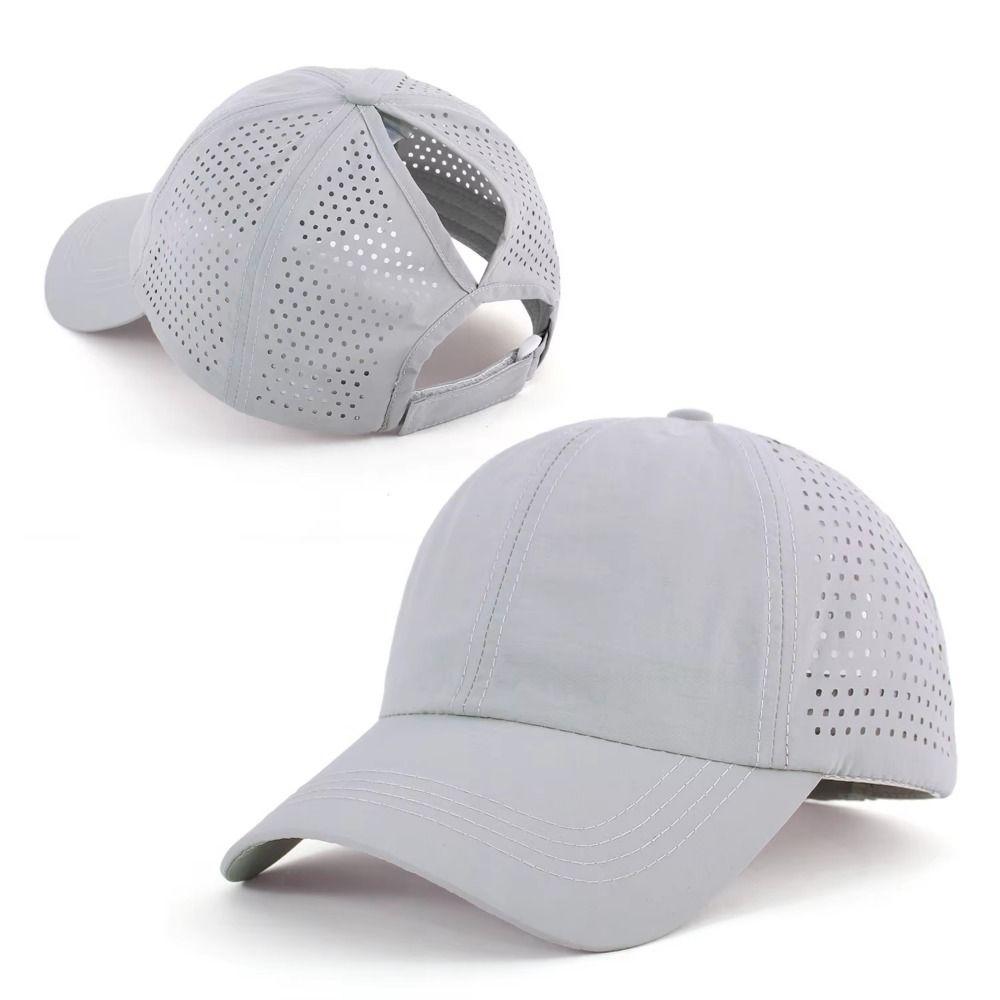 Breathable Mesh Peaked Cap Quick-Drying Running Cap Fashion Women‘s Baseball Caps Casual Wear