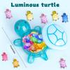 1/100 Pcs Cute Mini Luminous Turtle Ornaments Glowing In The Dark Miniatures Turtle Micro Landscape Kids Toys Home Decor Gift