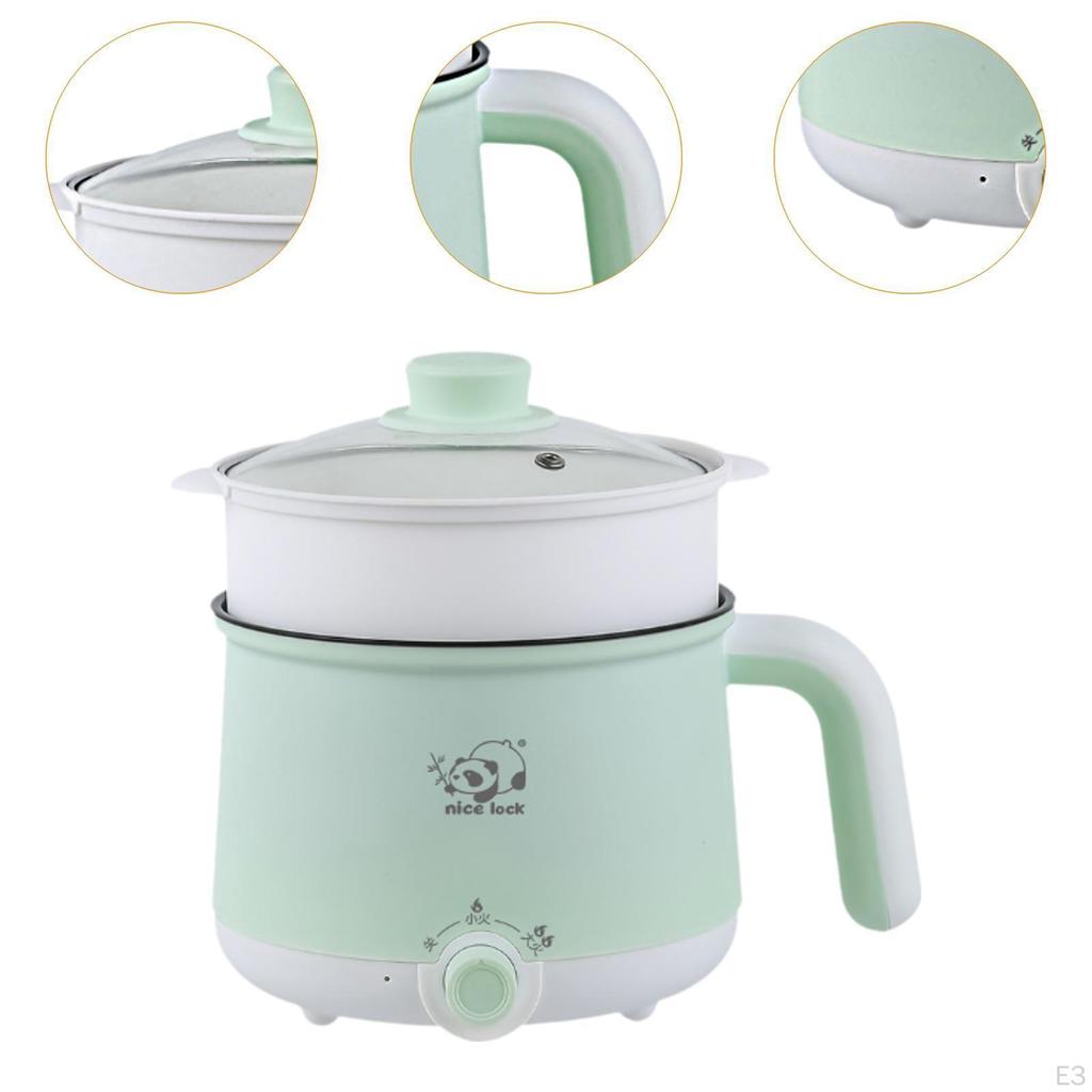 Электрическая кастрюля для приготовления лапши, риса и супа с ручкой