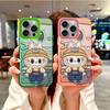 Модный чехол Labubu's Workwear Cuteness для iPhone 7 X 11 12 13 14 15 16 серий, для Samsung Galaxy серий A12 A23 A54 S21 S22 S23 S24 S25...