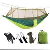 Outdoor Double Parachute Cloth Hammock Color Matching Nylon Widened Swing Indoor Leisure Can Be DIY