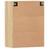 Wall Cabinets 2 pcs Sonoma Oak Wood Based Material