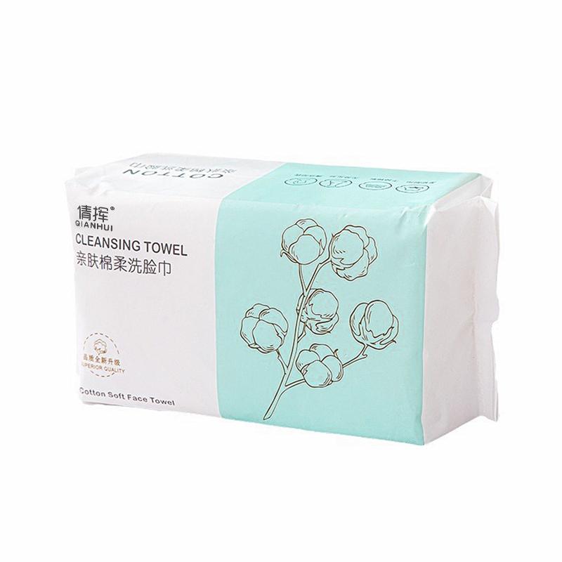 30/50/70 шт. Натуральное одноразовое полотенце для лица, дорожное, для очищения лица, влажное и сухое, средство для снятия макияжа, жемчужный хлопок, мягкое нетканое полотенце для макияжа