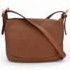Auth Leather Shoulder Bag Brown Co4511bm