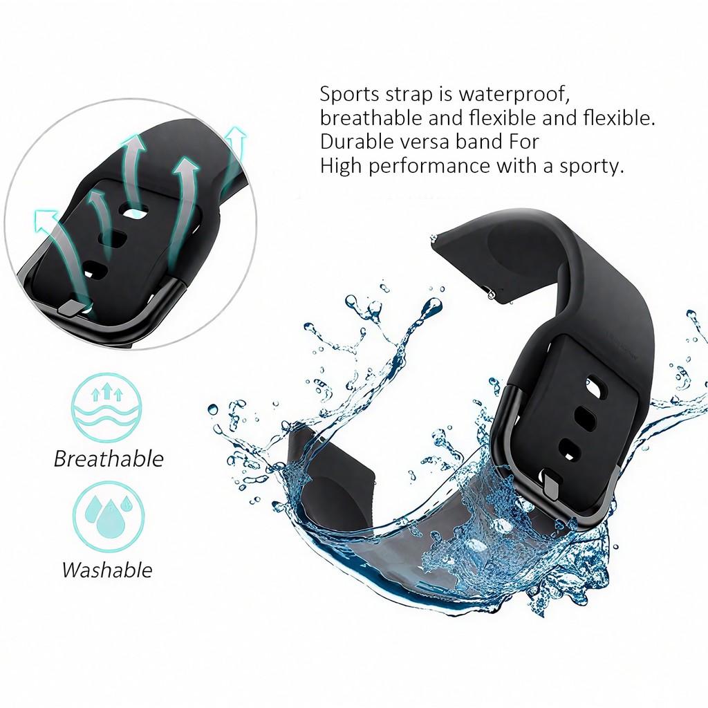 For Amazfit Active Silicone Sports Watch Strap with Colorful Buckle Max Smart Watch Band Replacement Accessory
